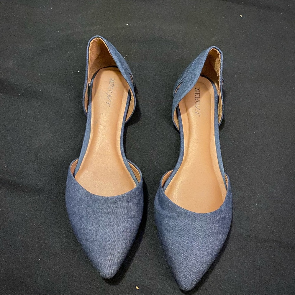 Merona Denim style Flats